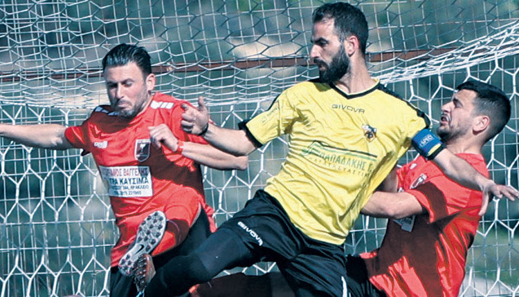 Στιγμιότυπο από τη νίκη της ΑΕΚ στο ματς με τη Μινωική.