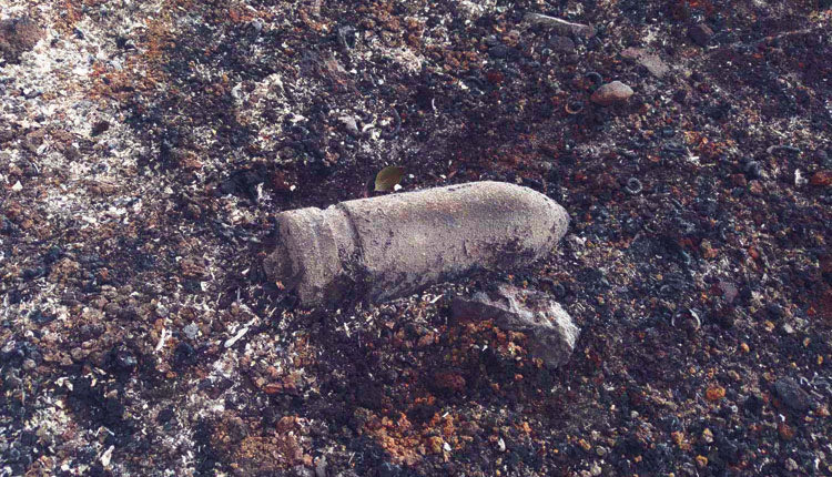 Το βλήμα 
δεν εξερράγη