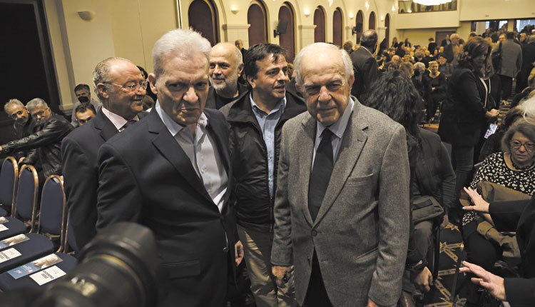 Ο κ. Καλοκαιρινός με τον κ. Λαμπρινό