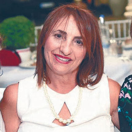 Η κα Μαρία Χατζηδάκη 