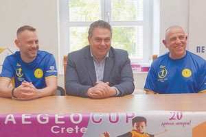 Οι κύριοι Πιτσούλης, Καλπακίδης, Κορνάρος κάλεσαν τους φιλάθλους στο τουρνουά