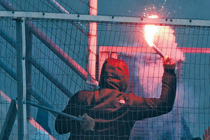 Το Πανθεσαλικό στάδιο φαίνεται ότι τραβάει τα επεισόδια.