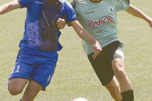 Φάση από το παιχνίδι Δίας - Ζαρός για την Α2 ΕΠΣΗ