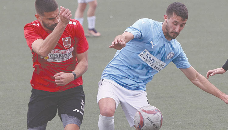 Δεν ανέδειξε νικητή η αναμέτρηση της Μινωικής με τον Ποσειδώνα