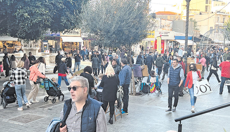Ικανοποίηση στην αγορά για την πασχαλινή κίνηση