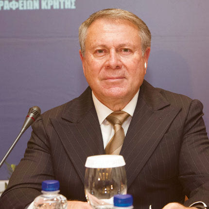 Ο πρόεδρος των Τουριστικών Πρακτόρων Κρήτης Μιχάλης Βλατάκης