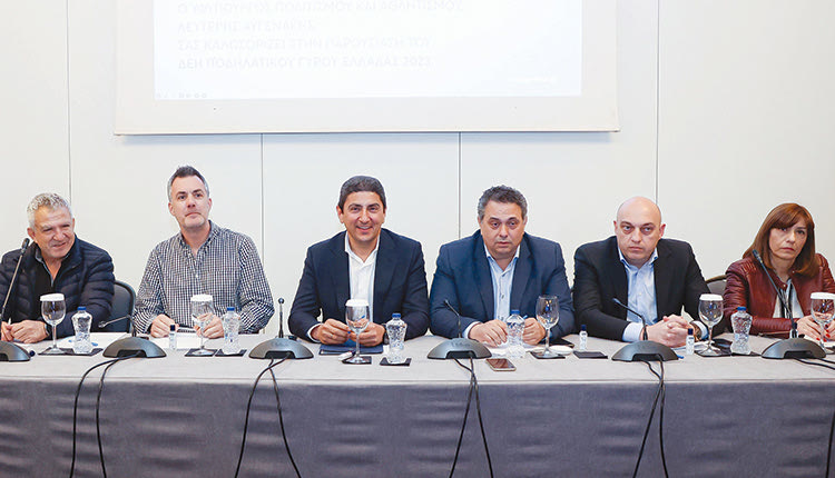 Από τη χθεσινή συνέντευξη Τύπου για τον ποδηλατικό γύρο Ελλάδας