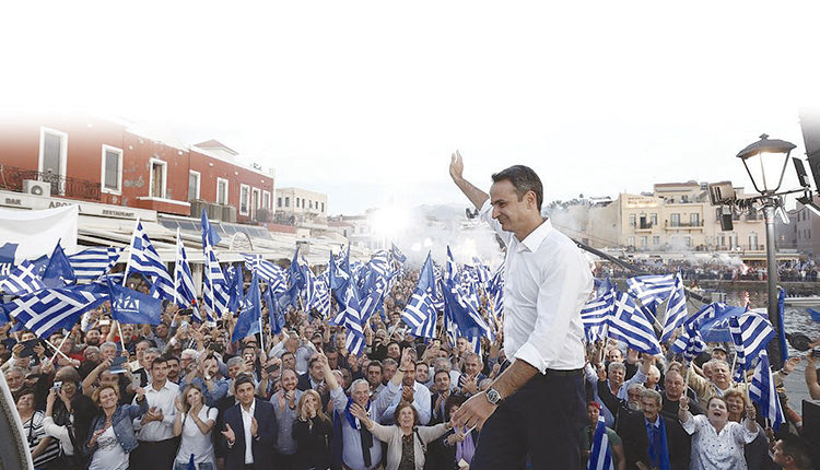 Σήμερα στα Χανιά η κεντρική προεκλογική ομιλία του Κυριάκου Μητσοτάκη