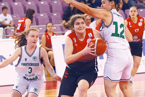 Η Μηλιαρά στο χθεσινό ματς του Ανδρογέα