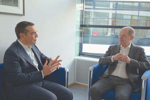 Συνάντηση με τον Όλαφ Σολτς είχε ο Αλέξης Τσίπρας