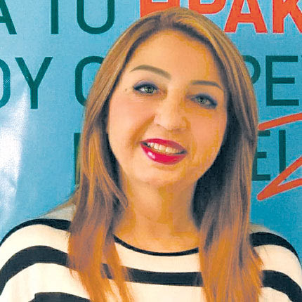 Η πρόεδρος του Συλλόγου Μεσιτών Ανατολικής Κρήτης κ.Άρτεμις Μαυράκη 