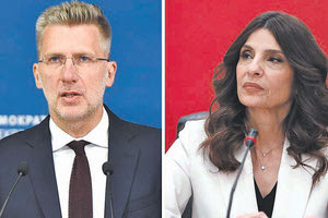 Σε κόντρα μεταξύ Τσαπανίδου και Σκέρτσου εξελίχθηκε η συζήτηση για το debate