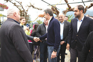 Από την επίσκεψη του πρωθυπουργού στο Ρέθυμνο