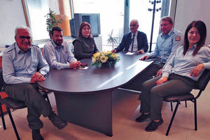 Από τη σύσκεψη που έγινε στη Δημοτική Αστυνομία