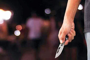 ληστής με μαχαίρι / μαχαίρωμα