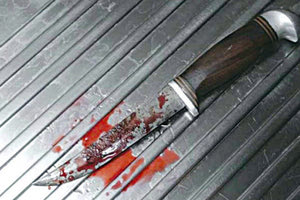 φόνος μαχαίρι