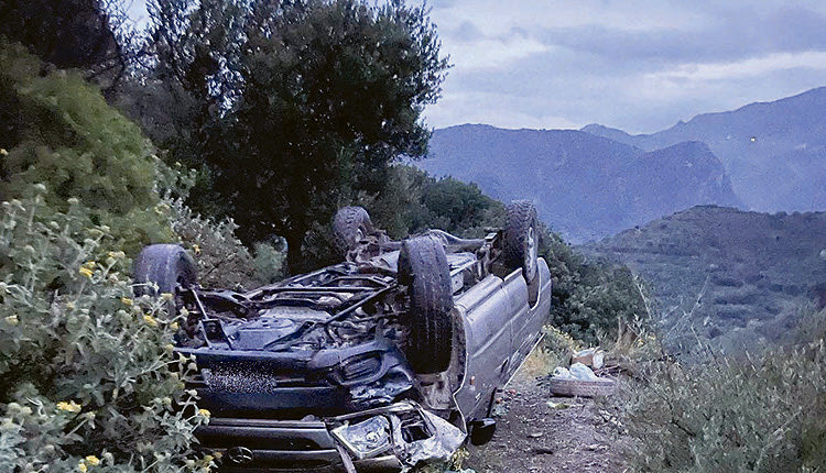 Άγιο είχε ο οδηγός του οχήματος