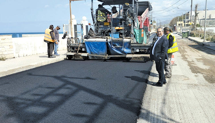 Ο αντιπεριφερειάρχης Τεχνικών Έργων της Περιφέρειας Νίκος Σκουλάς