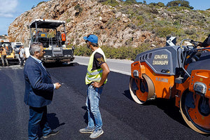 Aσφαλτόστρωση Ρεθύμνο Νίκος Σκουλάς