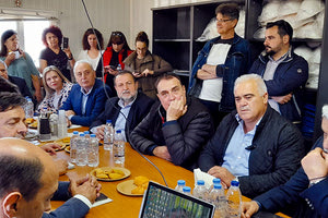 Αυτοψία έργων του νέου αεροδρομίου