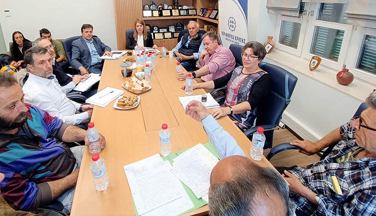 επαγγελματίες αλιείς στην Περιφέρεια Κρήτης