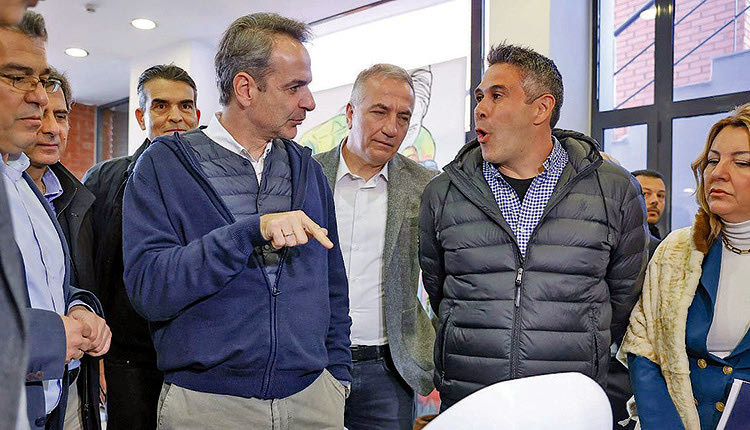 Κυριάκος Μητσοτάκης περιοδεία στη Θεσσαλονίκη.