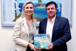 Melina Williamson με τον Νίκο Συριγωνάκη