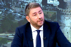 O πρόεδρος του ΠΑΣΟΚ – Κινήματος Αλλαγής, Νίκος Ανδρουλάκης