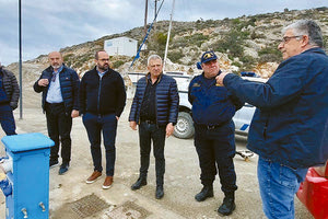 Στους Καλούς Λιμένες ο Μανώλης Κουτουλάκης