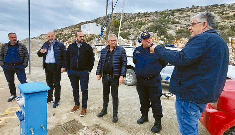 Στους Καλούς Λιμένες ο Μανώλης Κουτουλάκης