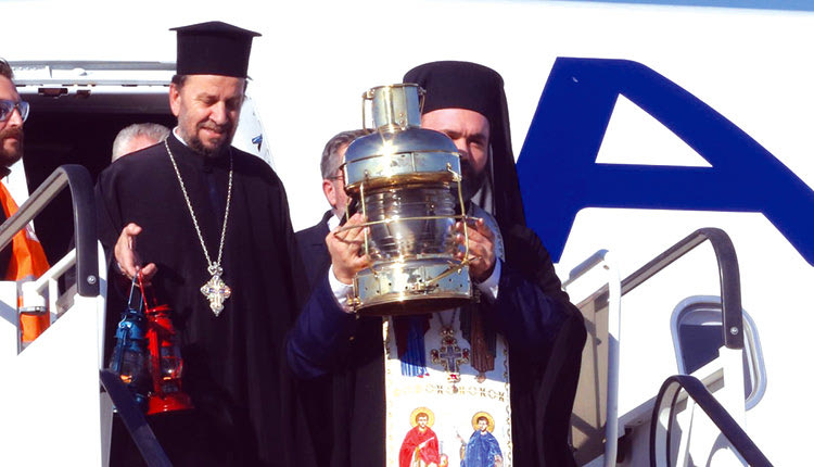 το Άγιο Φως στην Ελλάδα