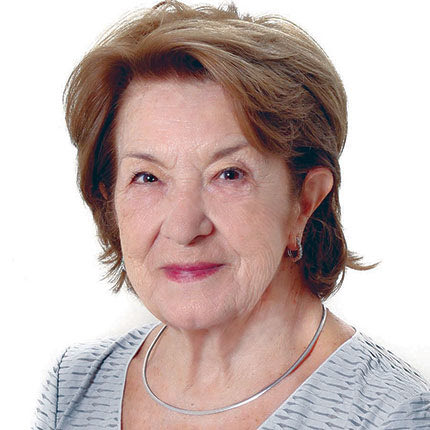 Η ομότιμη καθηγήτρια Ιατρικής πρόεδρος του Ελληνικού Ιδρύματος Υγείας και τακτικό μέλος της Ακαδημίας Αθηνών  κ. Αντωνία Τριχοπούλου.