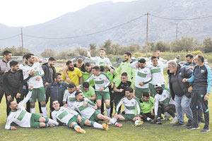 Ιστορικές στιγμές στις Αρχάνες με την κατάκτηση του τίτλου από τον Γιούχτα