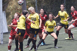 Φάση από το ματς Εργοτέλης - ΑΕΛ