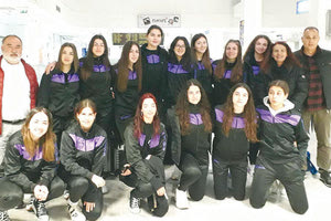 Η ομάδα βόλεϊ του 11ου ΓΕΛ Ηρακλείου