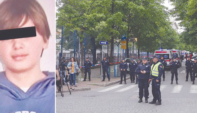 Συγκλονιστικές στιγμές έξω από το σχολείο του Βελιγραδίου 