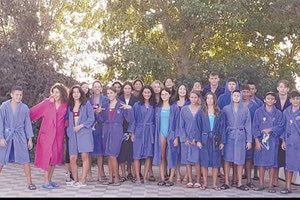 Η ομάδα του Ωρίωνα που συμμετείχε στα Βενιζέλεια.