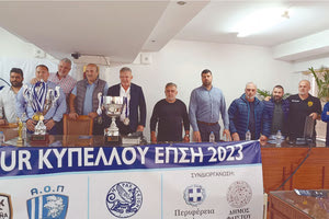 Από τη χθεσινή συνέντευξη τύπου που έγινε στο δημαρχείο Φαιστού