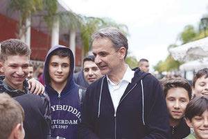 Από την επίσκεψη του Κυριάκου Μητσοτάκη στο Αργοστόλι