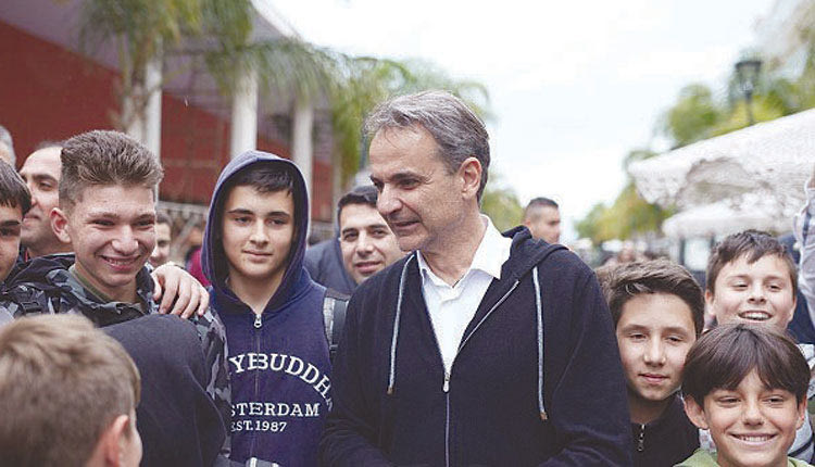 Από την επίσκεψη του Κυριάκου Μητσοτάκη στο Αργοστόλι