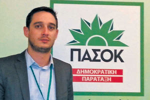 πασοκ : ο γραμματέας της Νομαρχιακής Επιτροπής Ηρακλείου Λάμπρος Αντωνόπουλος