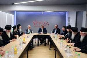 Με τους Αγιορείτες ο Τσίπρας