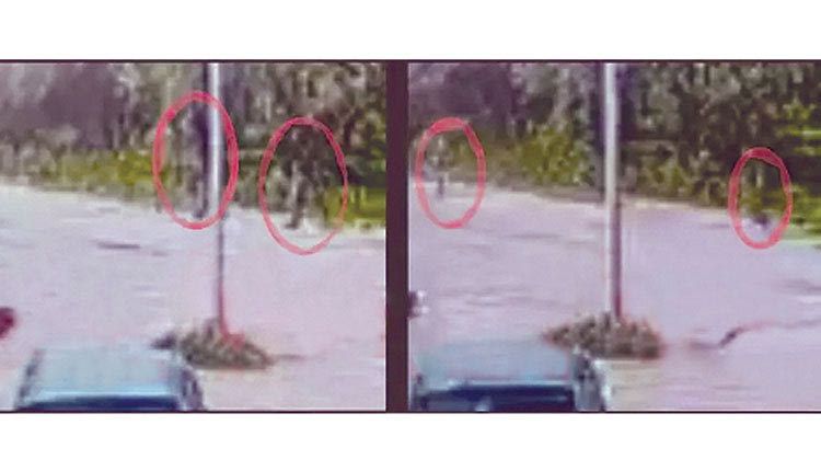 Σοκάρουν οι εικόνες που κατέγραψε η κάμερα ασφαλείας