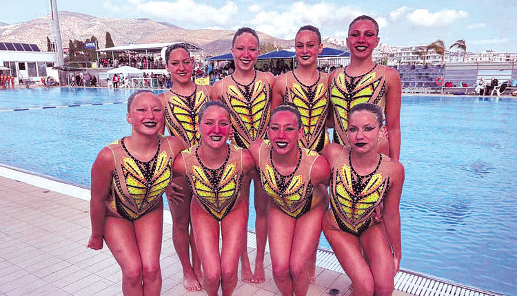  Η ομάδα του ΚΟΗ που συμμετείχε στους αγώνες