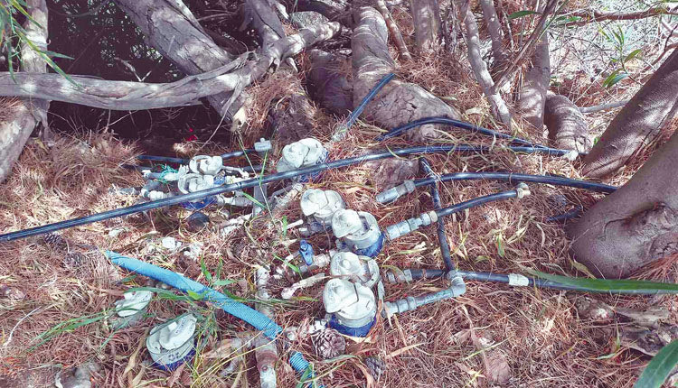 Αυτή είναι η εικόνα των συνθηκών υδροδότησης της περιοχής ΤΕΙ Εσταυρωμένος