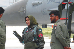 Και ξαφνικά έσκασε μύτη η Πακιστανή πιλότος στην άσκηση Anadolu Kartali της Τουρκίας που βρίσκεται σε εξέλιξη στην ευρύτερη περιοχή του Ικονίου.