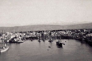 ΦΩΤΟΗΜΕΡΑΣ: Μία από τις παλιότερες φωτογραφίες του λιμανιού των Χανίων.Πρέπει να είναι τραβηγμένη γύρω στα 1870.