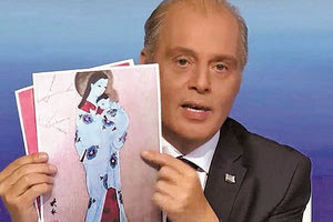 Βελόπουλος… απάλευτος! Εικόνες από τις σελίδες του βιβλίου των Θρησκευτικών της Γ' τάξης Δημοτικού με την… Ινδιάνα και τη γκέισα Παναγία έδειξε κατά τη διάρκεια του κύκλου ερωτήσεων για την Υγεία, την Παιδεία και το Κοινωνικό Κράτος ο Κυριάκος Βελόπουλος. 