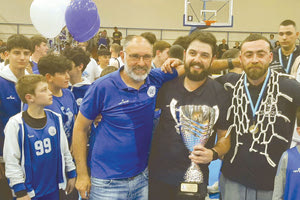 Ο Αλέξης Πετράκης με τους κ.κ. Ρυακιωτάκη και Μακράκη