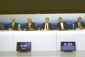 Κερδισμένοι θεωρούν όλοι οι πολιτικοί αρχηγοί ότι βγήκαν από το debate.